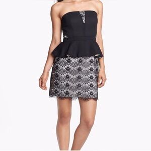 Max & Cleo formal cocktail strapless dress size 2